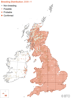 GSW disribution map